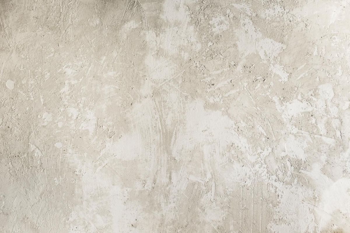 Textured limewash wall